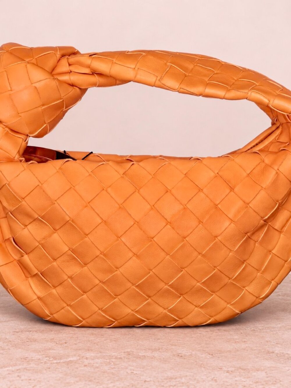 Bottega Veneta	Mini Jodie Intrecciato Tangerine / Orange